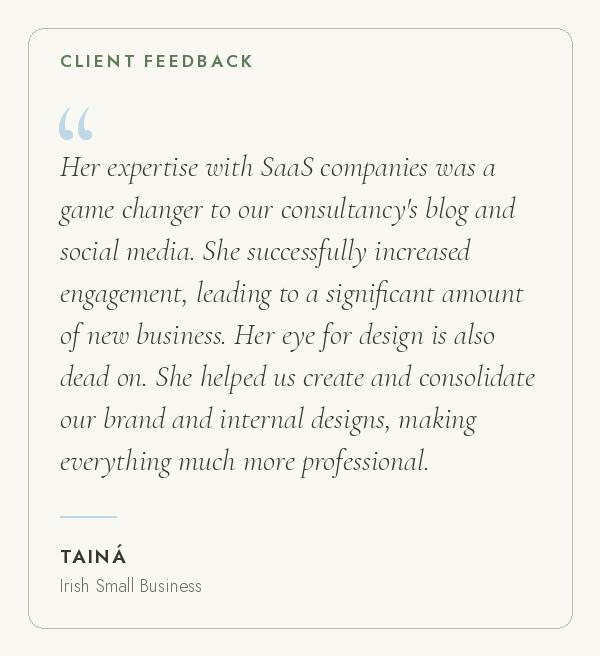 Client Testimonial